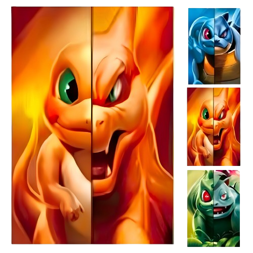 Póster Lenticular Pokémon 3D